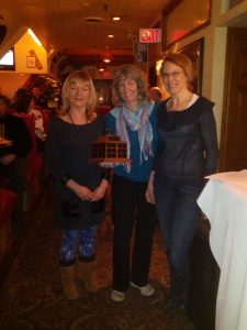 2013 Beryl Burton Award recipient Liz Overduin with Kathy Brouse (L) and Vaune Davis (R).